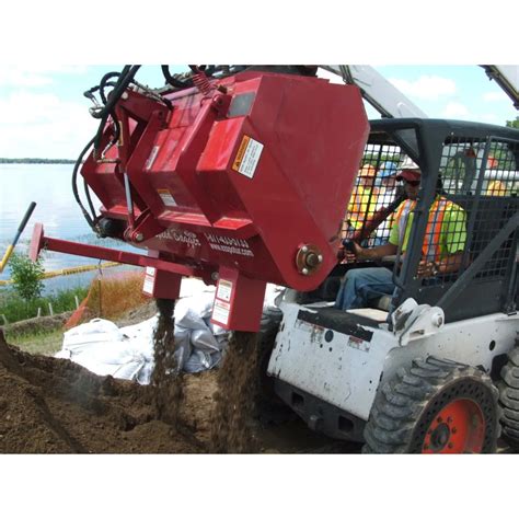 skid steer sand bagger|ez spot sand baggers.